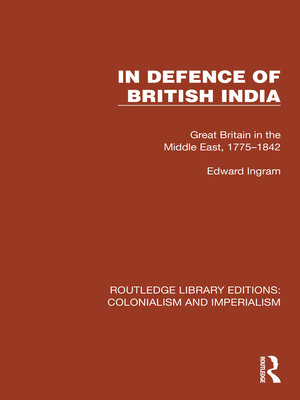 cover image of In Defence of British India